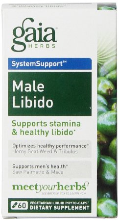 Gaia Herbs Male Libido Liquid Phyto-Capsules 60 Count