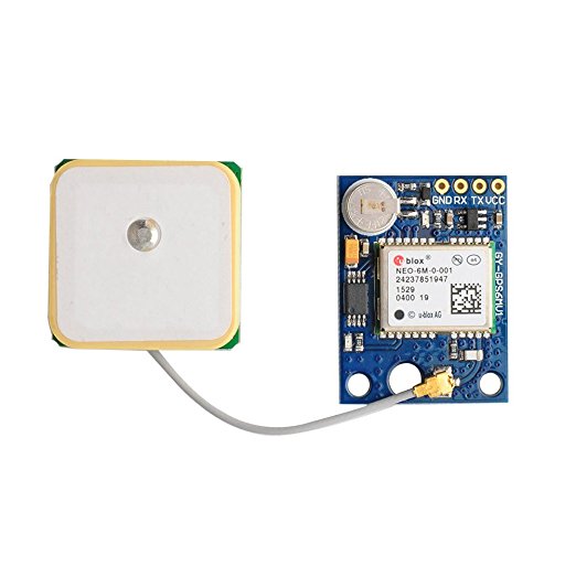DIYmall Ublox NEO-6M GPS Module with EEPROM for MWC/AeroQuad with Antenna for Arduino Flight Control Aircraft