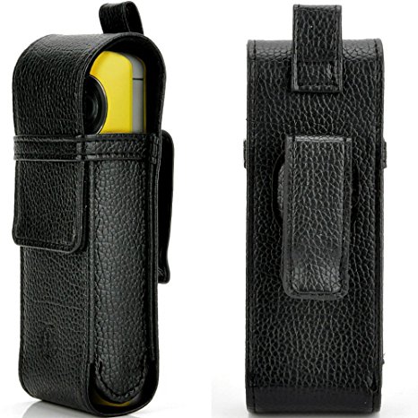 Ricoh Theta S/m15 360 Camera Belt Loop Case PU Leather