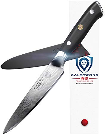 DALSTRONG VG10 Shogun Series Petty Utility Knife, 6-Inch