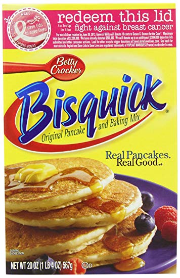 Betty Crocker Bisquick Pancake and Baking Mix 567 g (Pack of 2)