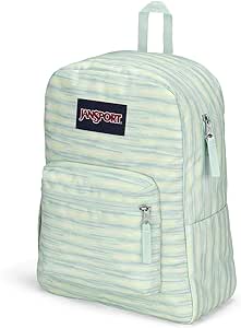 JanSport Cross Town Backpack, 70'S Space Dye Fresh Mint