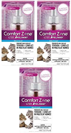 Comfort Zone With Feliway MultiCat Refills 3 Pack