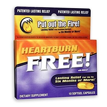 Enzymatic Therapy - Heartburn Free w/ ROH10 - 10 softgels