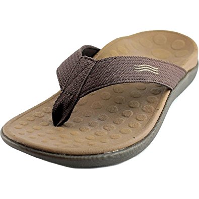 Orthaheel Unisex Wave 2 Thong Unisex Chocolate Sandals Men's 5, Women's 6 M