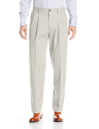 Dockers Men's Relaxed Fit Signature Khaki Pant-Pleated D4