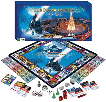 Polar Express Opoly Board Game by MasterPieces