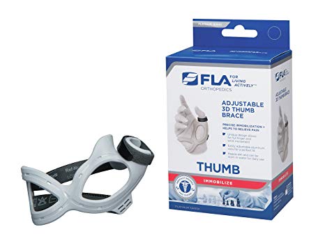 FLA 3D Adjustable Right Thumb Brace, Large