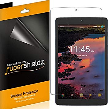 [3-Pack] Supershieldz- Anti-Glare & Anti-Fingerprint (Matte) Screen Protector for Alcatel A30 Tablet 8-inch   Lifetime Replacements Warranty- Retail Packaging