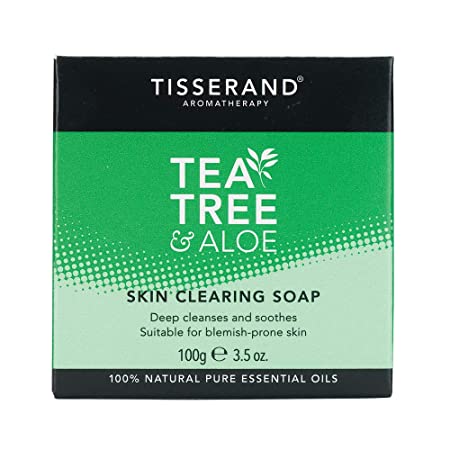 Tisserand Tea Tree & Aloe Natural Skin Clearing Soap 100g