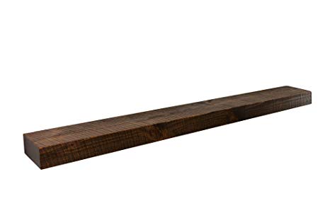 Joel's Antiques & Reclaimed Decor 78" W X 7" D X 3" H, Rustic Floating Wood Mantel Shelf, Wooden, Shelves, Industrial