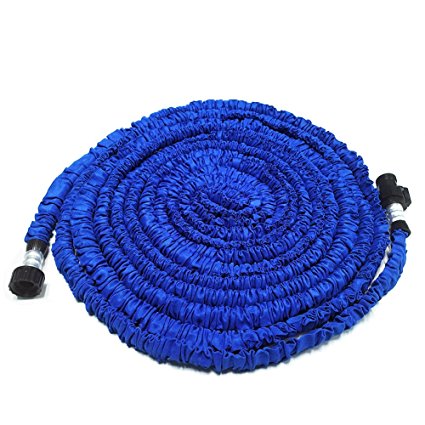 Garden Hose,KLAREN 75FT Expandable Lawn Garden Hose with Strongest Triple Core Latex Latest Improved Extra Strength Fabric Protection Lightweight Suitable For Home Car Wash Use(Blue) 2017