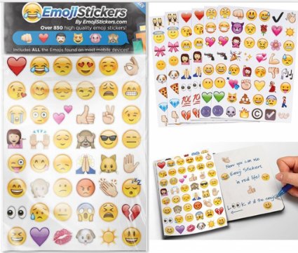 Emoji Stickers 960 of the MOST POPULAR EMOJIS