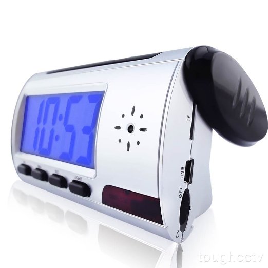 1280x720 Hd Color Motion Detection Alarm Clock Camera Hidden Camera Mini DVR