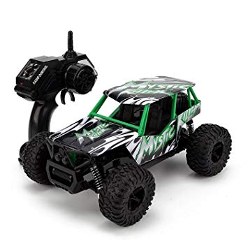TOYEN RC Cars, Remote Control Car Racing 1/16 Scale 2WD 2.4Ghz High Speed Radio Controlled Car Toys for Kids