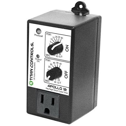 Titan Controls Short Cycle Timer w/ Photocell, Single Outlet, 120V - Apollo 12