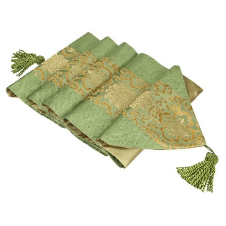 AccMart Luxury Damask Table Runner 78.7" by 12.5"