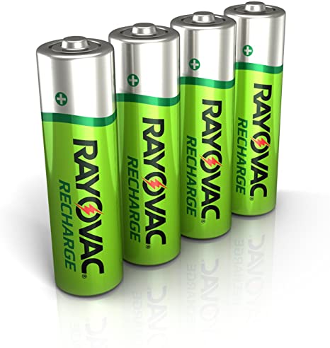 Rayovac LD715-4OP GEN Precharged NiMH AA Card Batteries, 4-Pack