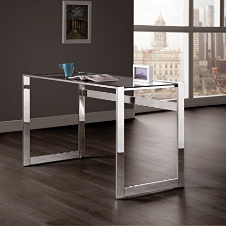 Coaster Furniture Computer Desk with Glass Top