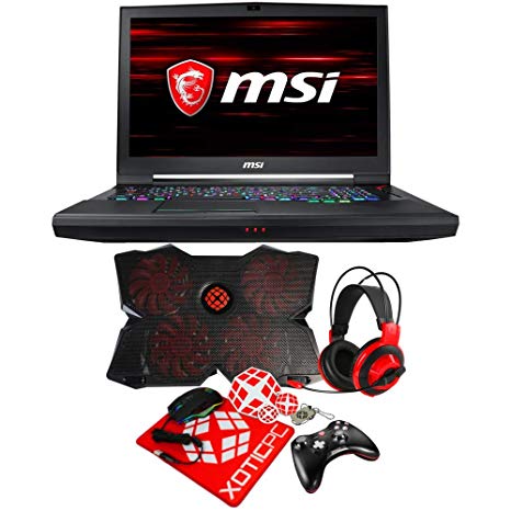 MSI GT75 TITAN-249 Essential (i7-9750H, 32GB RAM, 2X 2TB NVMe SSD   1TB HDD, NVIDIA RTX 2070 8GB, 17.3" Full HD 144Hz 3ms, Windows 10 Pro) VR Ready Gaming Laptop
