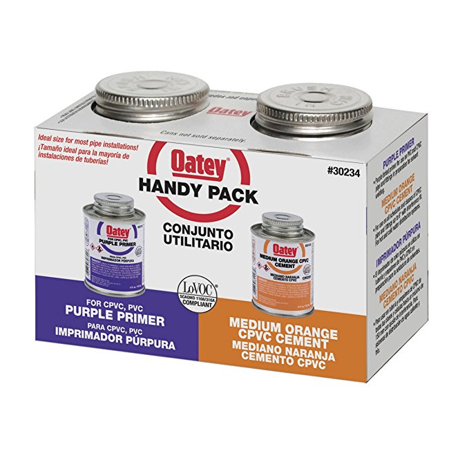 Oatey 30234 4 Oz Cpvc/Purple Primer Handy Pack