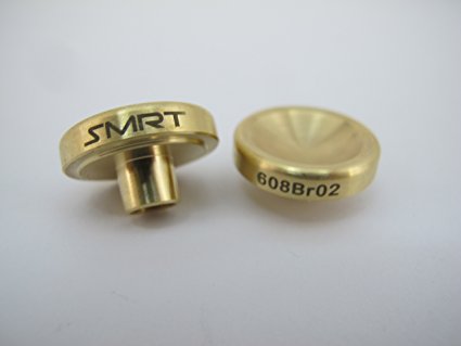 SMRT Fidget Spinner Toy 608 Bearing button cap Perfect to anodize & electroplating Fully CNC Japanese Machine single rod construction
