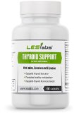 Thyroid Health Metabolic Support and Weight Management Supplement by LES Labs 60 Vegetarian Capsules with Iodine Selenium L-Tyrosine and Ashwagandha 8226 Natural Formula 8226 100 Money Back Guarantee