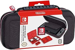 BigBen Interactive Protective Deluxe Travel Case Console compatible:Nintendo Switch,Noir