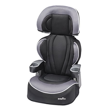 Evenflo Big Kid LX Booster Car Seat, Tuxedo