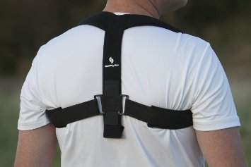 StabilityAce Upper Back Posture Corrector Brace and Clavicle Support for Fractures, Sprains, and Shoulders (Large)