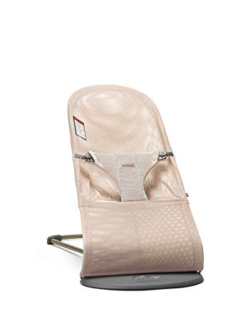 BABYBJORN 006001US Bouncer Bliss, Mesh, Pearly Pink, One Size