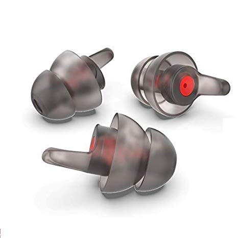 EarPeace Motorcycle Ear Plugs - Noise Reduction and High Fidelity Hearing Protection for Motorsports (Standard, W/o Case)