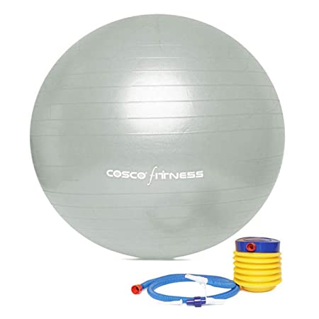 Cosco Gym Ball (Size 95cm) Silver