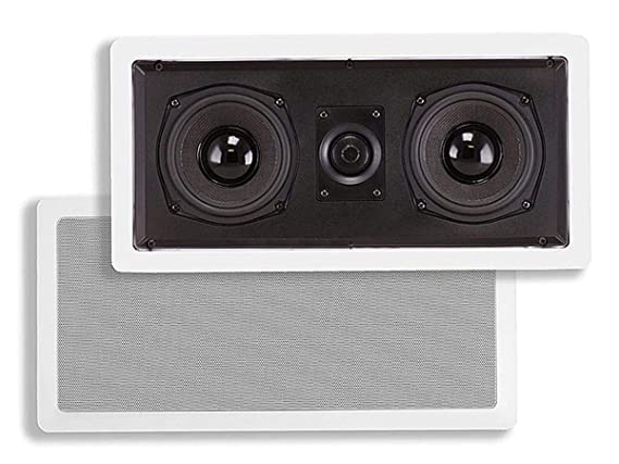 Monoprice Caliber in Wall Center Channel Speaker Dual 5.25 Inch (Single) - 104881