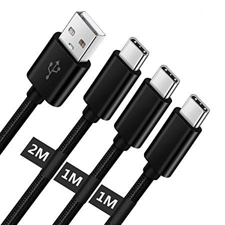 S9 S8 Plus Charger Power Cable For Smausng Galaxy Note 8 9 A9 2018,Huawei Mate 20 10 P20 P9 P10 Plus Pro,Honor 10,Nokia 6.1 7.1 7 8.1,Xiaomi Mi A1 A2,Fast Charging Charge Phone Cord 1M 2M,USB Type C