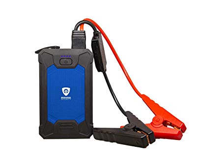 JumpStart Solo Emergency Car Battery Jump Starter For Self Rescue, Driving Alone, Charge Car Or Truck Batteries, Cell Phone Charger, Safety Flashlight