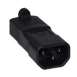 SF Cable 3 prong Plug Adapter USA NEMA 5-15R to IEC 60320-C14