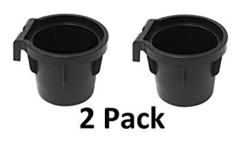 JSP Manufacturing (2) Cup Holder Inserts 2005-2014 Nissan Frontier, Xterra, 2005-2012 Pathfinder Rubber Cup Beverage Holder