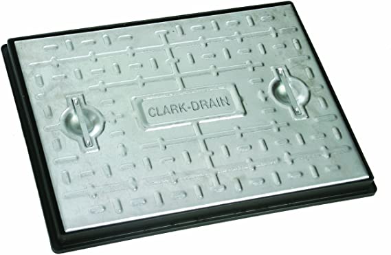 10T Rated Driveway Manhole Inspection Cover lid Clark Drain 600 x 450mm Galvanised Steel PC6CG