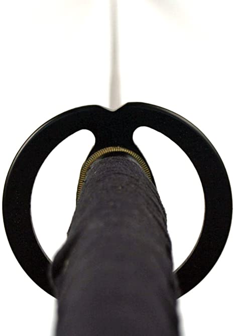 Ace Martial Arts Supply Unsharpened Carbon Steel Iaito Practice Katana Sword (Musashi Ring Tsuba)