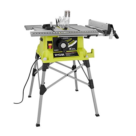 Ryobi RTS21G 10 in. Portable Table Saw with Quick Stand Green