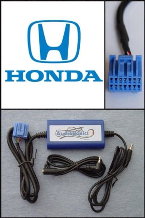 AudioBaxics AUX-HON-O Honda Factory Radio 3.5mm Audio Input Adapter
