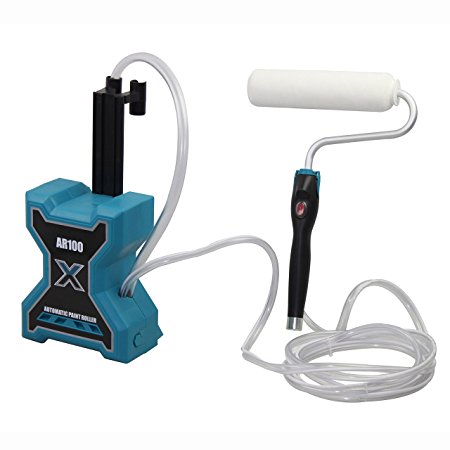 ALEKO DP-AR100 Automatic Electric Paint Roller Pump, Peristaltic pump with Lighter and Pad