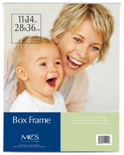 MCS 11114 11 by 14-Inch Clear Box Frame