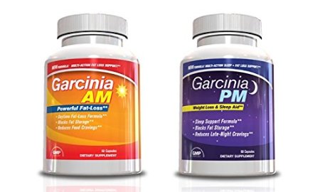 Garcina AM  PM 24 Hr Weight Loss Supplement and Sleep Aid Kit 308209Day Supply Best Weight Loss Stack
