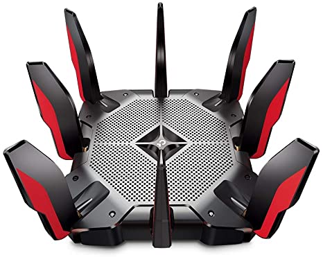 TP-LINK Archer AX11000 Next-Gen WIFI 6 Gigabit Tri-Band Wireless Cable Gaming Router, 4804Mbps/5Ghz*2 1148Mbps/2.4GHz, 8 Gigabit LAN Ports, Ideal for Gaming Xbox/PS4/Steam & 4K/8K Streaming