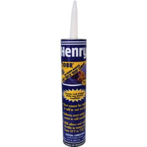 Henry 208r Sbs Rubber Modified Wet Patch Roof Cement 10.1 Oz