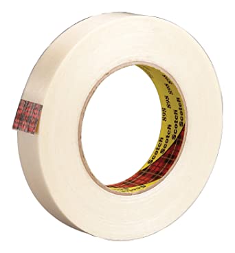 Scotch 51125749152 Filament Tape 898, Clear, 24 mm x 55 m, 6.6 mil