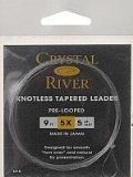 Crystal River Knotless Tapered Leader 5X 5-lb9ft