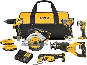 DEWALT 20V MAX 6 Tool Brushless Kit